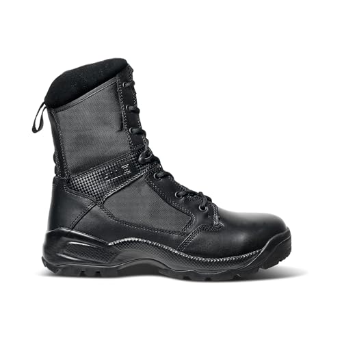 5.11 Tactical Men's Boots, ATAC 2.0 Side-Zip, 8-Inch, Black, 7 Regular, Style 12391ABR by 5.11 - Used condition - US$84.42