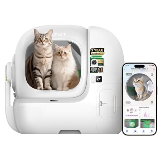 Advanced AI Self-Cleaning Cat Litter Box