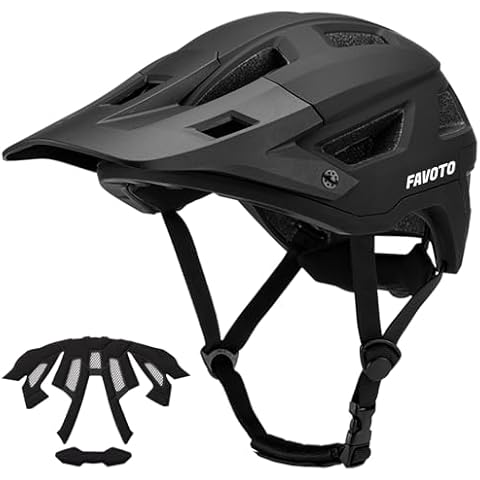 Favoto Casque VTT Tout-Terrain Cover