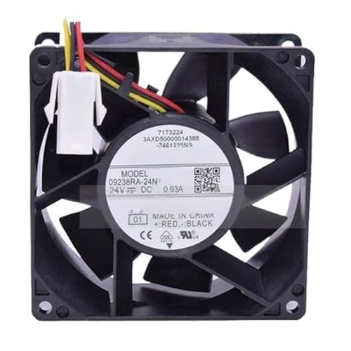 Ventilateur 92mm 09238RG-24Q-FU DC24V 92x92x38mm pour extracteur d'air et châssis