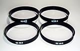  4 CENTRADORES DE LLANTA 68-66.6 AROS PARA LLANTAS DE ALUMINIO OZ RACING RONAL SPEEDLINE TP