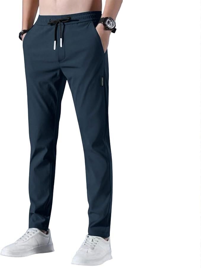 Pantalon de sport large respirant avec poches cargo pratiques