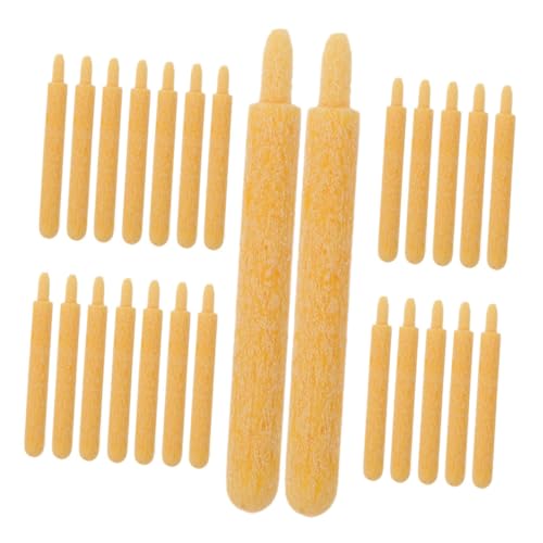 HAWILLOSCH Acrylic Paint Marker Replacement Nibs 30 Pcs Wide Tip Smooth Ink Flow Easy to Install