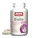 Jarrow Formulas Biotin, Energy Production, Skin and Hair Support, 5000mcg, 100 Veggie Caps