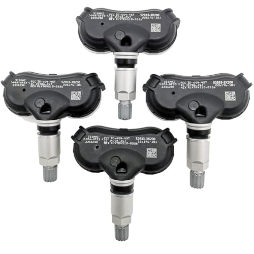 Cheriezing Pre-Programmed Tire Pressure Monitoring System (TPMS) Sensor Compatible with