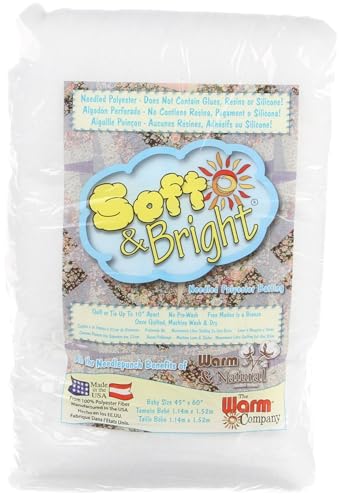 Soft & Bright Batting 4oz Baby 45"x 60"
