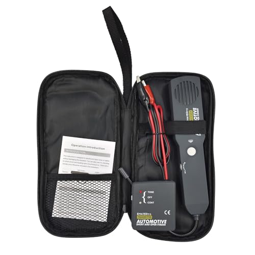 DAGIJIRD Auto Electrical Short Open Finder Automotive Circuit Tester Tracer Wire Short Circuit Finder DC 6-42V Car Diagnostic Tools