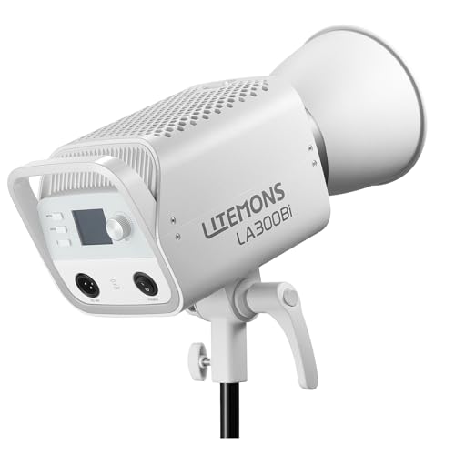 Ficha técnica Godox Litemons LA300Bi K1 Iluminación LED Continua 300W Bicolor CCT 2800K-6500K Bowens Mount con NFC Soporte App Control CRI 95+ TLCI 94+ Luz Portátil Foco de Luz - Fernando Cortés