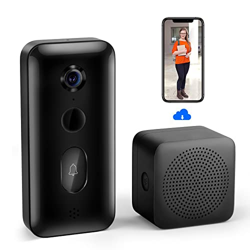 Xiaomi Security Video Doorbell Kabellose Video Türklingel mit Akku | 2K HD, Zwei-Wege-Audio, 3M HD-Video, App, Bewegungserfassung, Einfache Installation, kabellos, Kostenloser Cloud-Speicher Cover