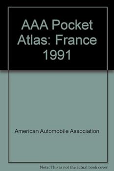 Paperback AAA Pocket Atlas: France 1991 Book