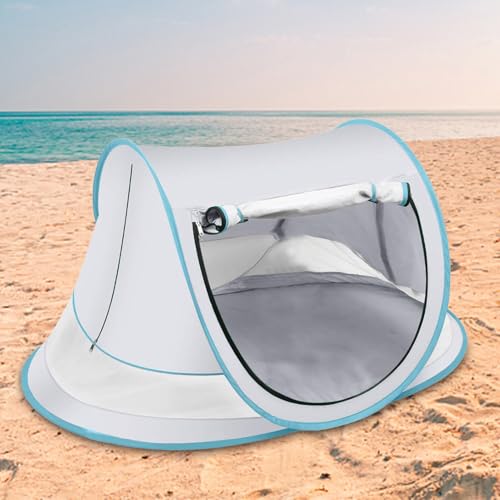 Sombra de playa para bebé en vacaciones familiares minicarpa portátil para picnic y parque 4