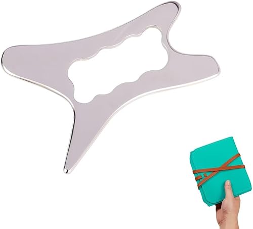 Miniatura 10 de Gua Sha - Herramienta de acero inoxidable para raspado muscular, masajeador de espalda para quiropráctico, herramientas para terapia física,