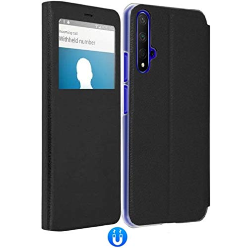 iPOMCASE Coque Protection Fenêtre pour Huawei Nova 5T, transparent - Image 2