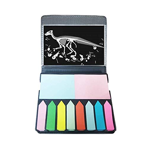 Boîte à marque-page en os de dinosaure gravé, cadeau idéal pour lecteur et paléontologue
