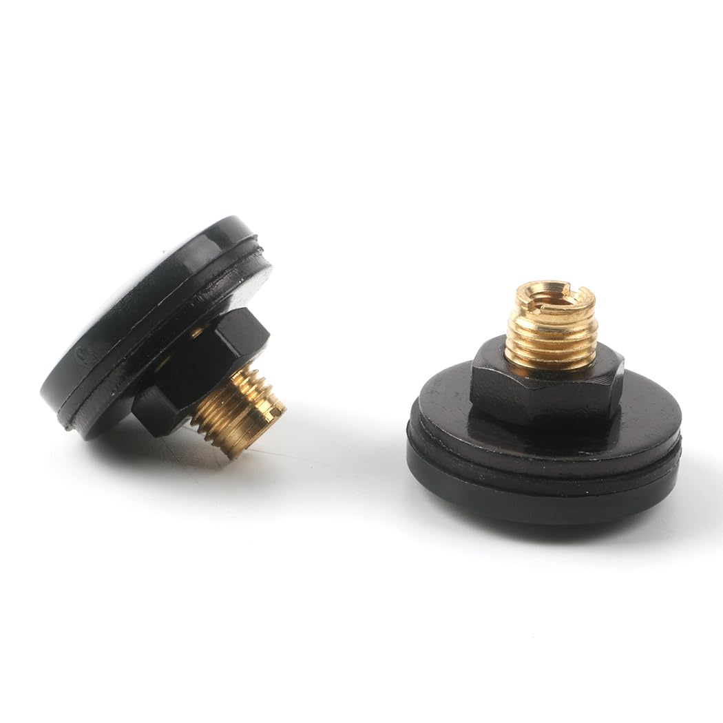 Truck Cap Window/Door 2 Large Buttons #51454 Complete with Washers and Nut Compatible with LEER 100XL /100XR / 100XQ / 180XR / 180XL
