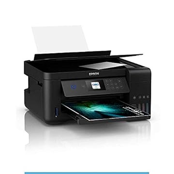 Multifuncional Epson Ecotank L4160 - Tanque de Tinta Colorida, Wi-Fi Direct, Frente e Verso Automático, Bivolt