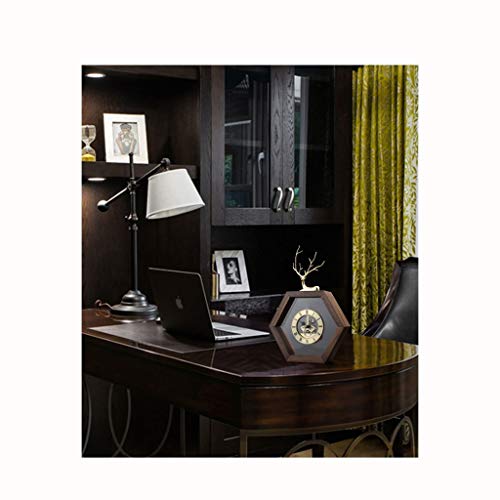 Reloj de mesa chino para salon y reloj de escritorio decorativo color B 7