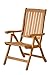 Kai Wiechmann Hochlehner Pisa Teak-Holz für Garten wetterfest ✓ klappbar ✓ verstellbar ✓