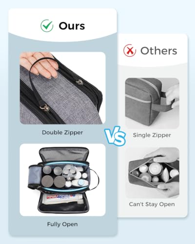 WANDF Travel Toiletry Bag for Men, Dopp Kit for Toiletries - $5.99 After coupon - image 5