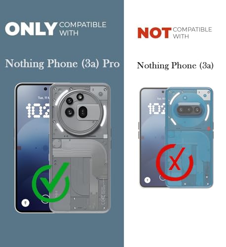 Image of Jkobi Back Cover for Nothing Phone 3A Pro 5G (Silicone Clear Shockproof Case with Camera Protection | Soft and Flexible | Transparent)