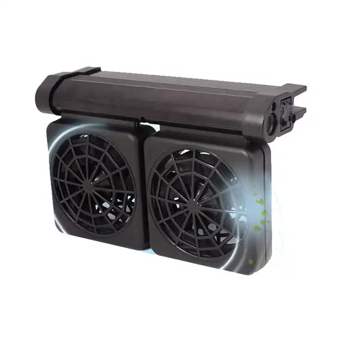 Enfriador de Acuario, Ventilador de Acuario Pecera Enfriadora de Refrigeración de Viento Frío para Tanque de Peces, Colgar en Suministros de Tanque de Peces Enfriador, Ultra silencioso (2 Head)