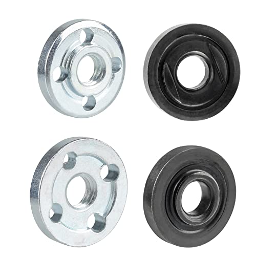 Yakamoz Drill Angle Grinder Adapter With Flange Nut Parts Set, 6Mm And 10Mm Drill Arbor Mandrel Adaptor With 3 Set Replacement Grinder Flange Nuts And Spanner Wrench Conversion Tool #TOP2