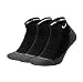Produktbild Nike Everyday Max Cushion No-Show Socks Socken 3er Pack (L, black/white)