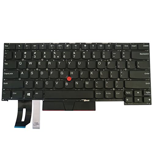 Clavier ThinkPad T490s T495s T14s US sans rétroéclairage pour ordinateur portable Lenovo