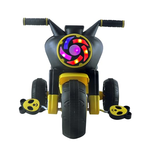 Image of Joyride Storm 250 Bike Pedal Tricycles for Kids 1 to 3 Years| Kids Cycle with Musical Horn, Lights, EVA Wheels | Baby Cycle |Fun Outdoor Trike for Kids for 2 Years |4 Colors (Yellow)