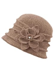 Ruffle Bucket Hat: Tan