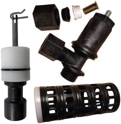 Rebuild Kit for Fleck 2510 Softener Valve with piston, seals and spacers, and brine piston, genuine Fleck parts 60011, 60090, 60121