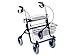 Produktbild GIMA 43142 Rollator, 4 Räder, 12,5 kg, maximale Belastung 100 kg, Blau