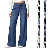 POLYVALENCE:Ce jeans femme se porte partout : au travail en version jean droit femme, en ville en baggy jeans tendance, ou le soir en jean noir femme taille haute. Associez-le facilement, que vous optiez pour un short jean femme décontracté ou un jean taille haute femme sophistiqué.