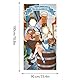 Oktoberfest Deko Set - Foto Requisit Banner, Bayerische Dekoration, Hintergrund Tür Banner für Bierfest Party (180 x 90 cm)