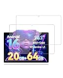 Arxonis 2-Pack Screen Protector for Jeazans JZPAD-KB10L 10.1 Inch Tablet, 9H Hardness Tempered Glass, Anti-Fingerprint,Anti-Scratch, Easily Installation, HD Clear