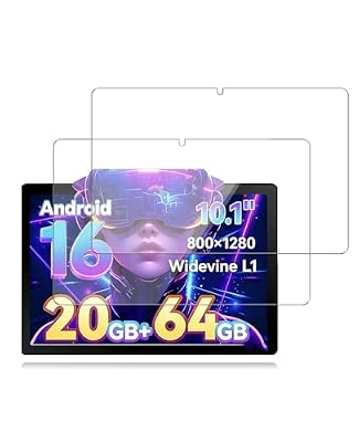Arxonis 2-Pack Screen Protector for Jeazans JZPAD-KB10L 10.1 Inch Tablet, 9H Hardness Tempered Glass, Anti-Fingerprint,Anti-Scratch, Easily Installation, HD Clear