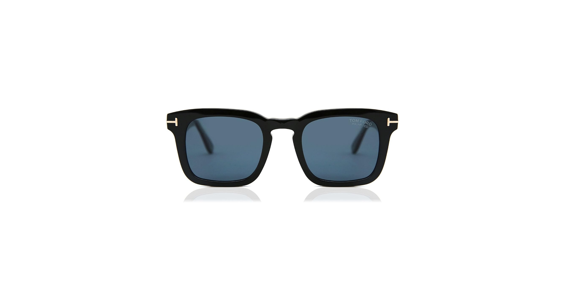 Amazon.com: Tom Ford - FT0751 Shiny Black Square Men