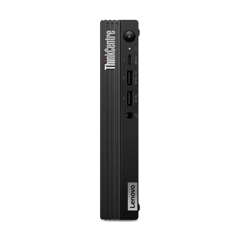 Lenovo ThinkCentre M70q Tiny Intel Six Core i5 10400T 256GB SSD Festplatte 16GB Speicher Windows 11 Pro Desktop Computer Mini PC (Generalüberholt)