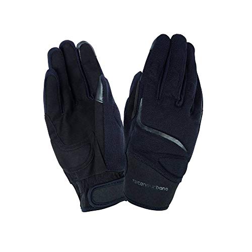 Gants Tucano miky Noir t 8 moto scooter écran tactile homologué