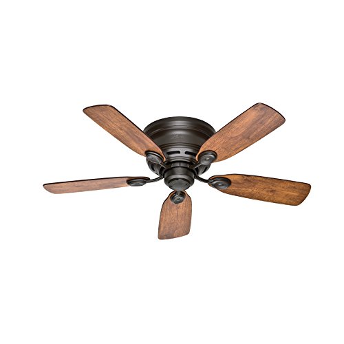 Hunter Fan 42in New Bronze Finish Low Profile Ceiling Fan