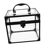 Stockage de capacité : organisez sans effort toute votre collection avec cet étui de rangement pour disques vinyles, conçu pour contenir des cd, des dvd et des albums vinyles, offrant une solution de stockage de disques bien rangée pour tout espace de divertissement, solution de stockage de disques vinyles, organisateur de stockage de vinyles