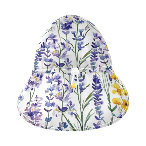 Unisex Baby Sun Hat Toddler Boy Beach Play Hats Girl UV Protection Wide Brim Traveling Swim Hat3