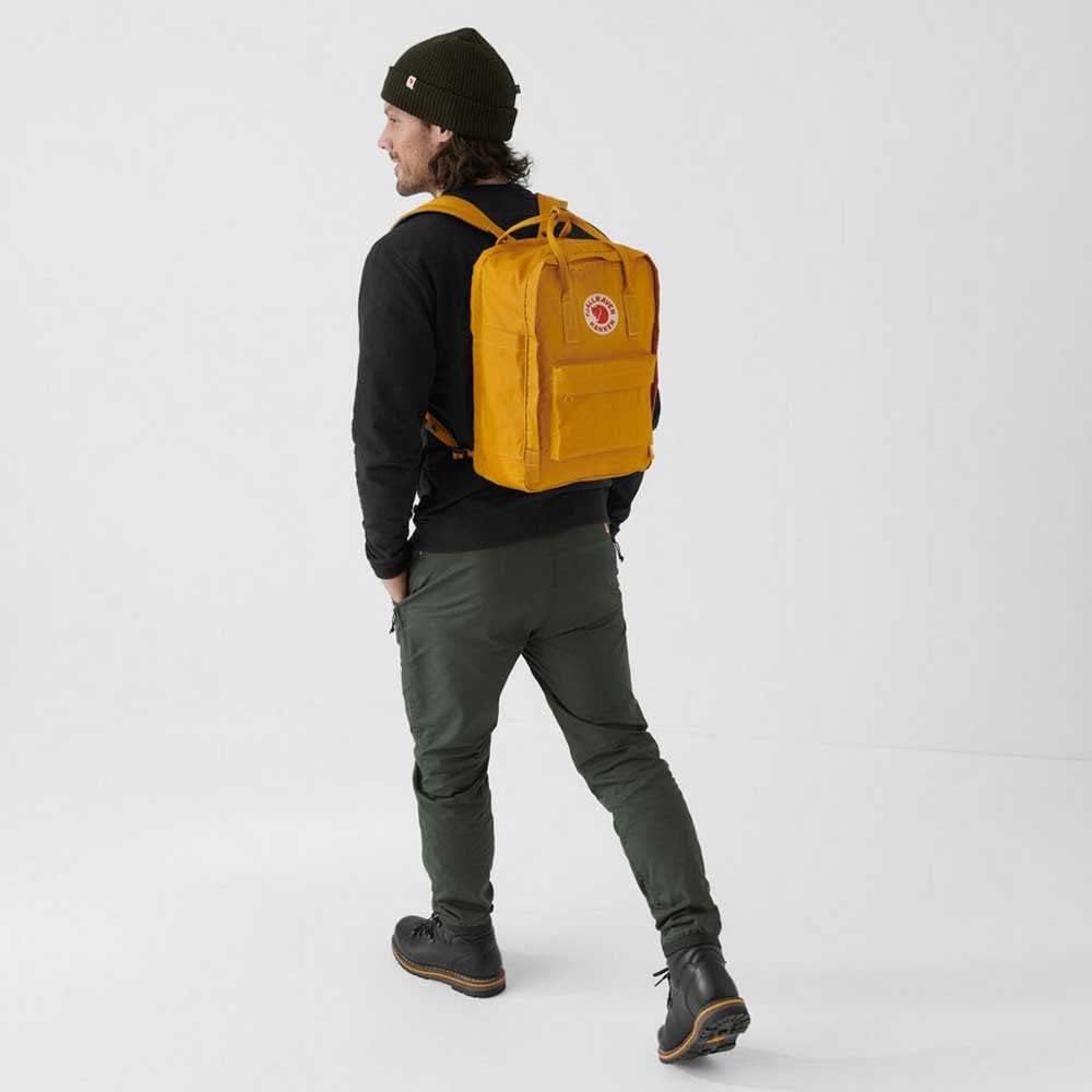Fjallraven Kanken Laptop 17" Backpack, Ochre - Image 8