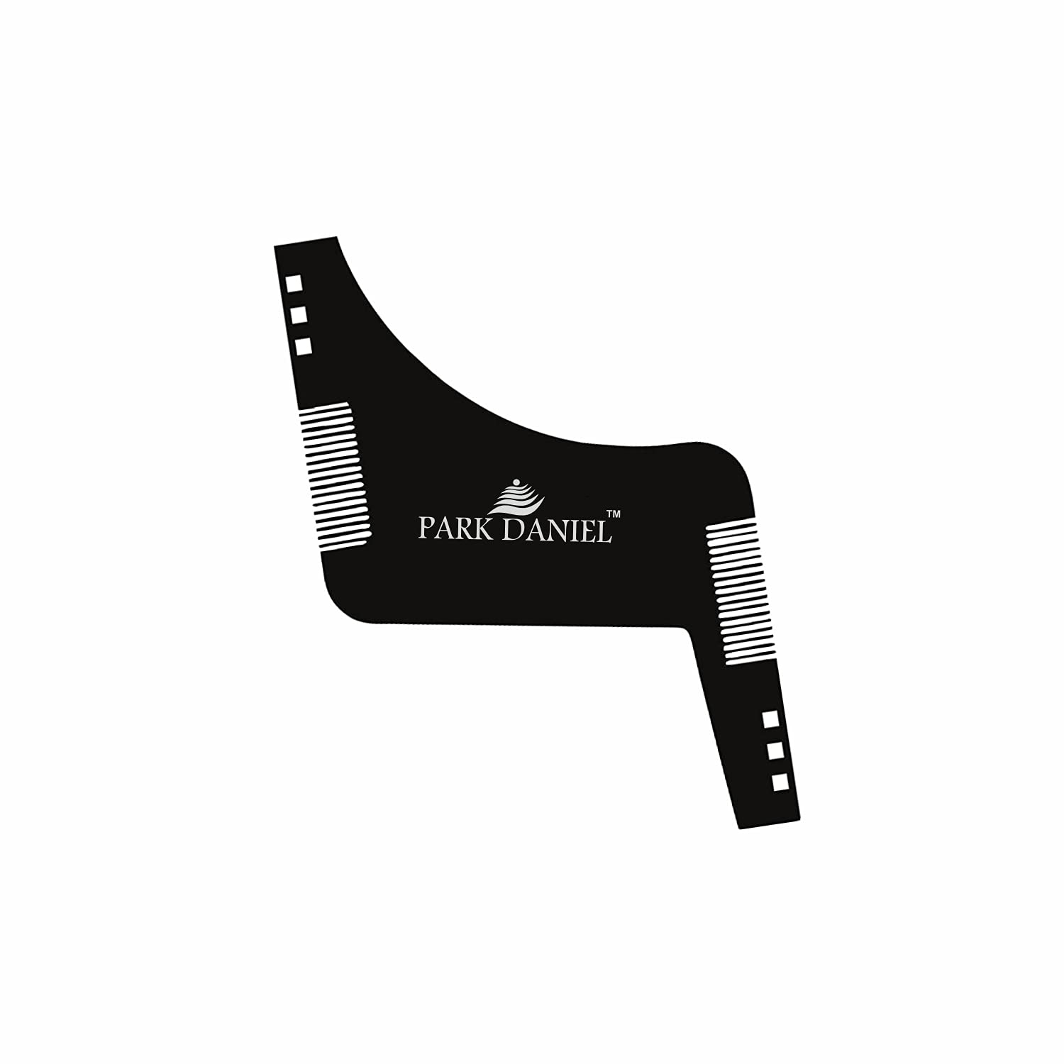 Park Daniel Boomerang Z Shaper Beard Comb For Beard Shaping & Styling Pack Of 1 Pcs