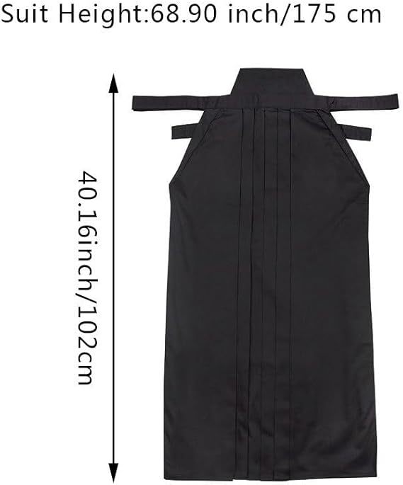 1pc Kendo Hakama Pants Japanese Tradtional Martial Arts Clothing Sportswear Aikido Hapkido Hakama Uniform for Men Women