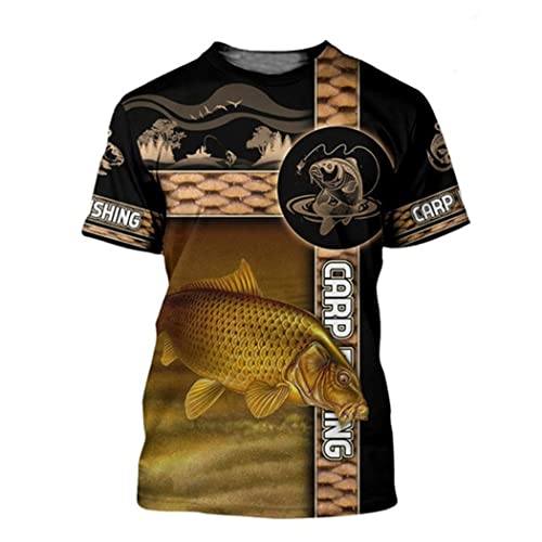 T-shirt Harajuku à impression 3D relief motif C-3 manches courtes S - 4