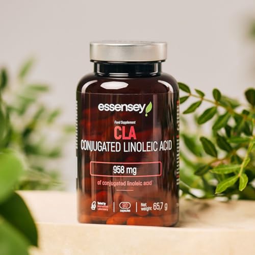 Essensey CLA Conjugated Linoleic Acid - 90 Capsules Dietary High Strength Supplement for Effortless Weight Management - Suitable for Men & Women - Image 5