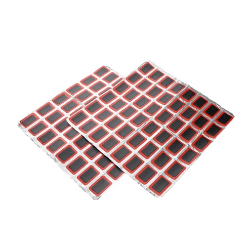 BESPORTBLE Essential Cycling Accessory: Self-Adhesive Bike Tire Patch Kit 25mm Square Long-Term Use for Road Mountain Bikes