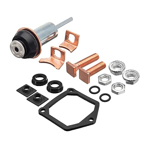 SPONGL Industrial Grade Starter Solenoid Rebuild Repair Set Plunger Spring Car Accessories Easy Installation for Auto