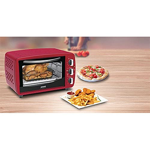 Arno Forno Elétrico Arno Airfry 5 em 1 FOR3, 20L, Vermelho, 220V